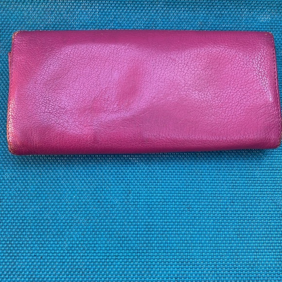 🩷LOW START🩷Miu Miu🩷Long Pink Wallet/VGUC - Picture 2 of 16